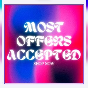 Don't be shy. I love offers and bundles.